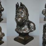 Jack orang outan, par Jean-Pierre Dantan, Muséum National d'Histoire Naturelle